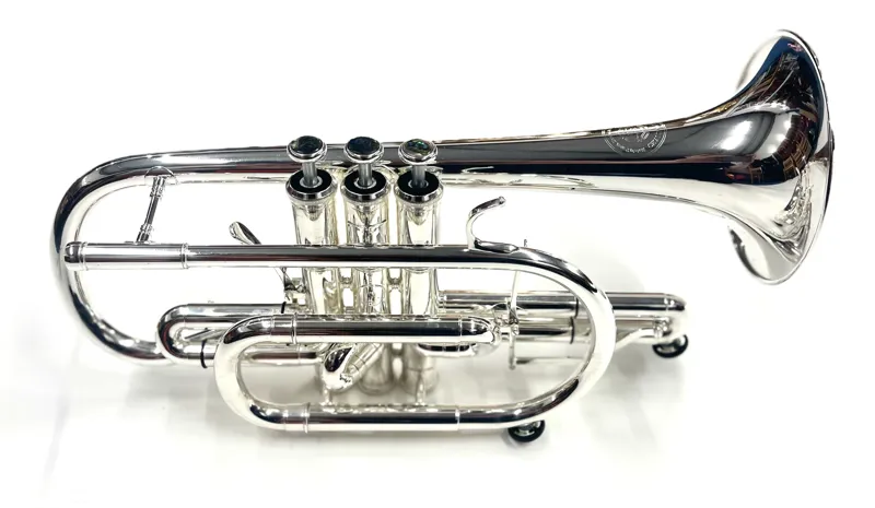 Hanson Championship Model Cornet - 25 year Sheffield Silver plate